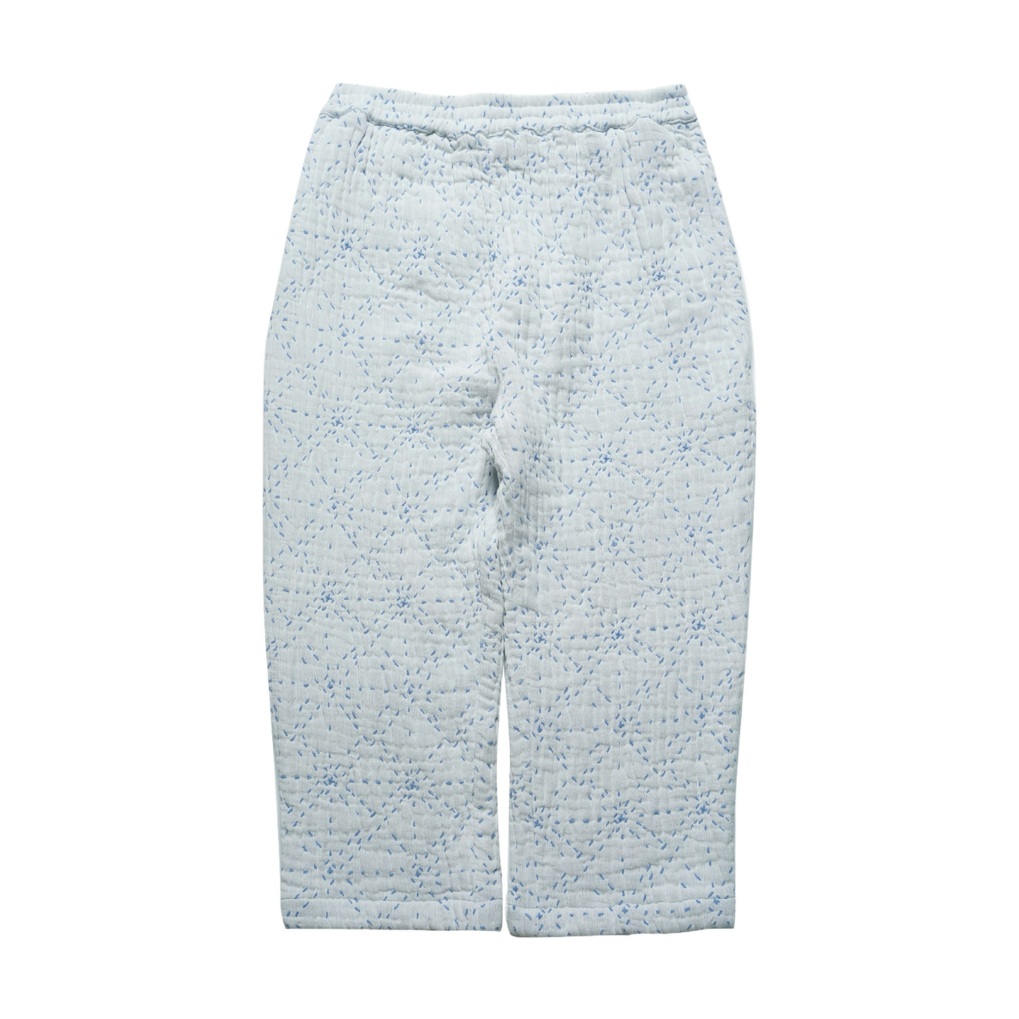 White Sashiko Starry Night Pants