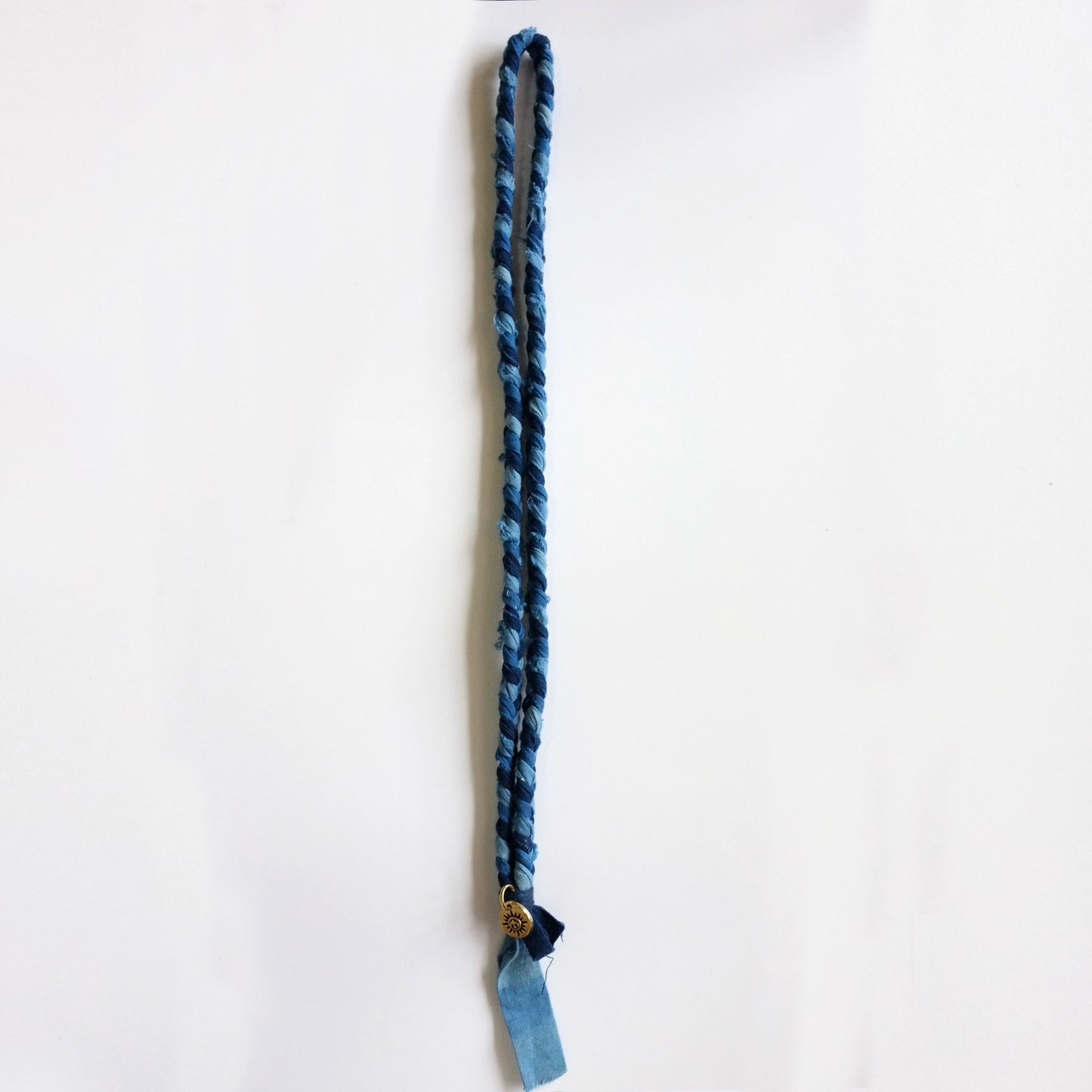 Indigo Dye Kofu Necklace