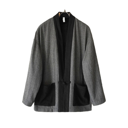 Concept Velvet Kimono Jacket