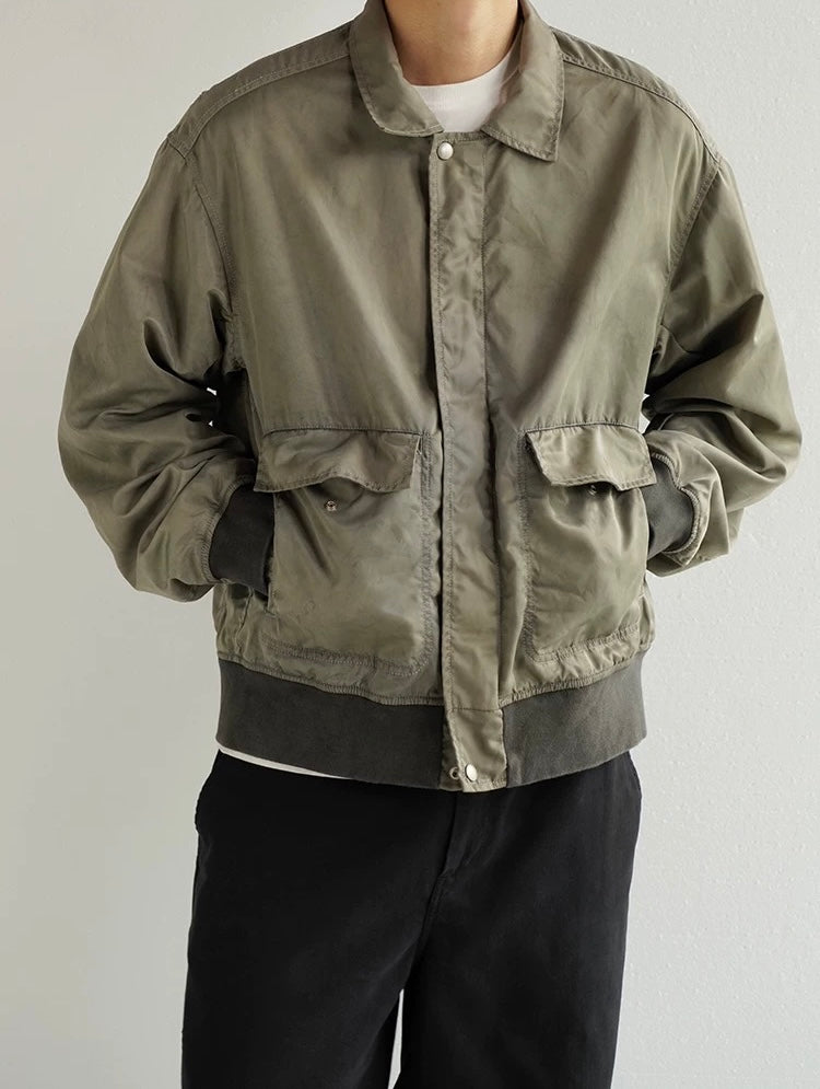Organic Dye A2 Flight Jacket
