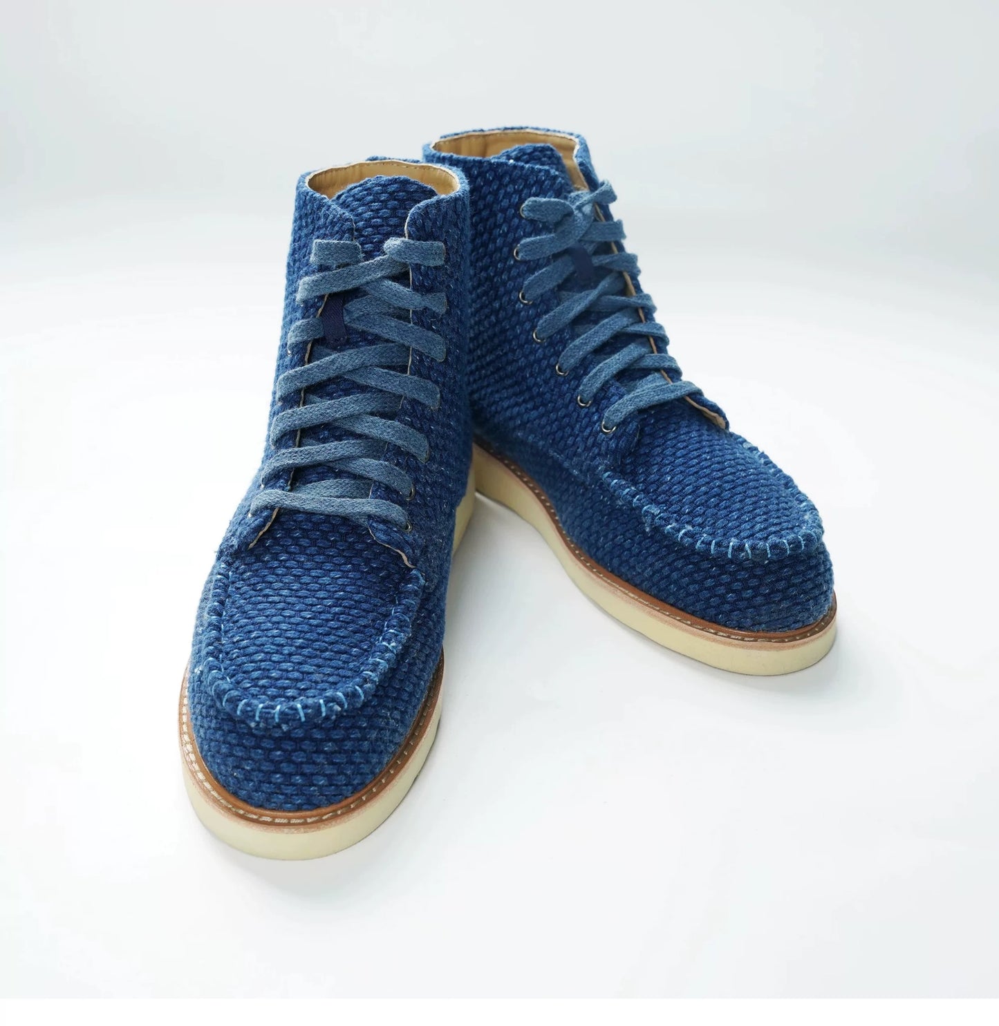 Indigo Dye Sashiko Kendo Boot