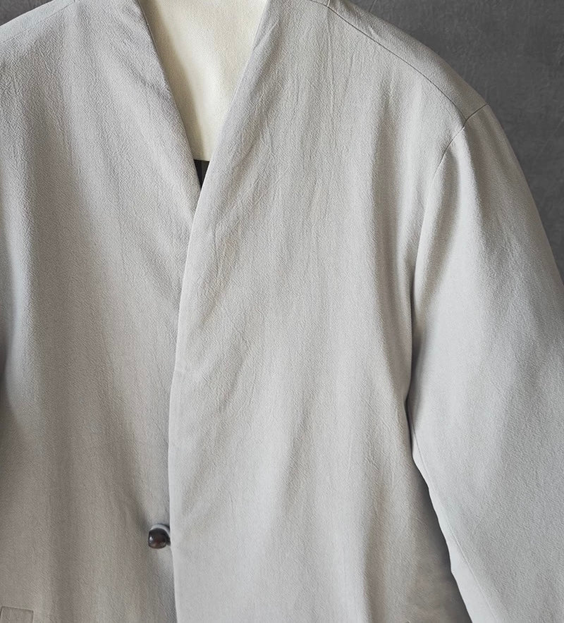 Kumo Grey Lounge Haori Jacket
