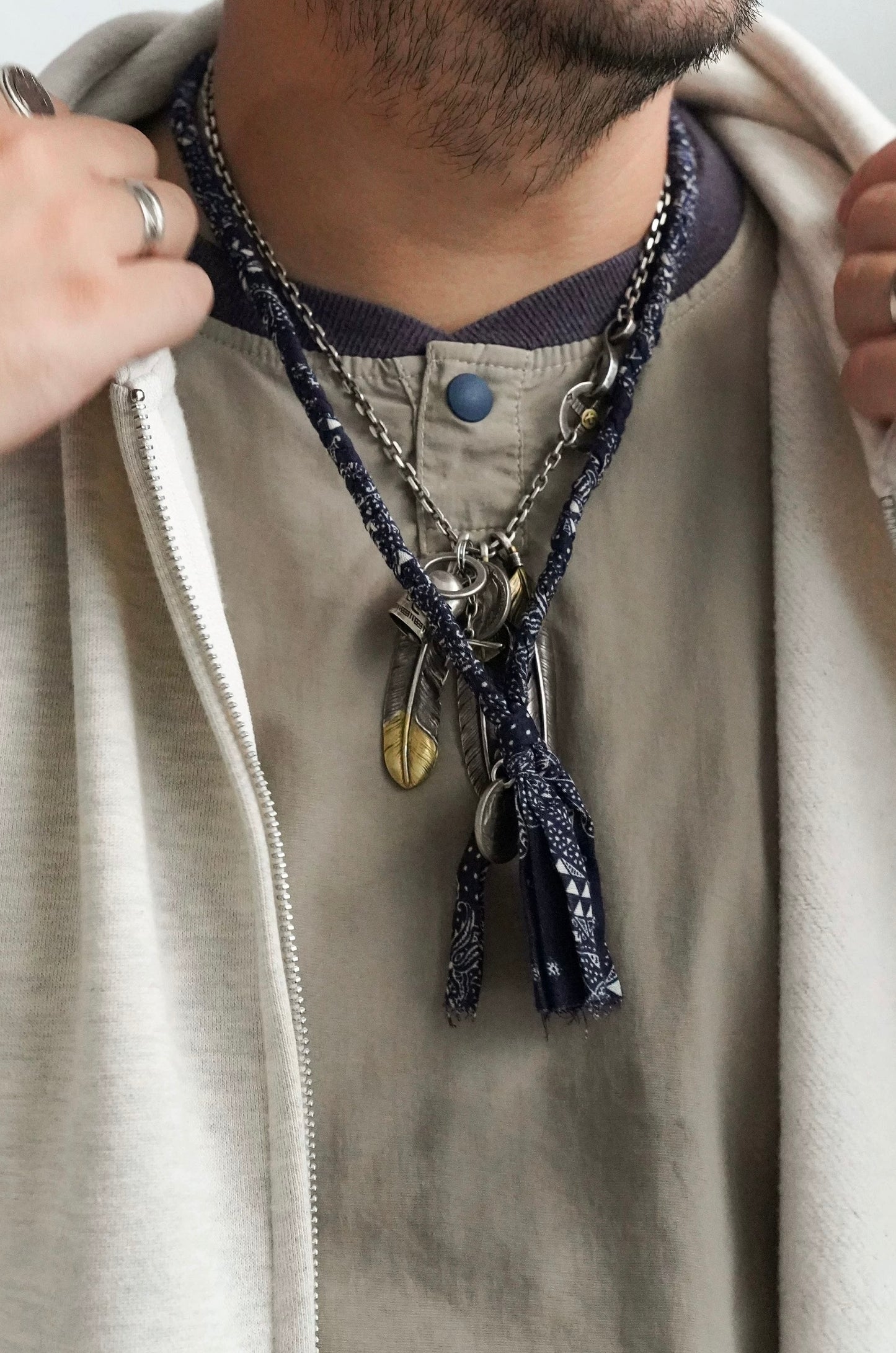 Bandana Kofu Coin Necklace