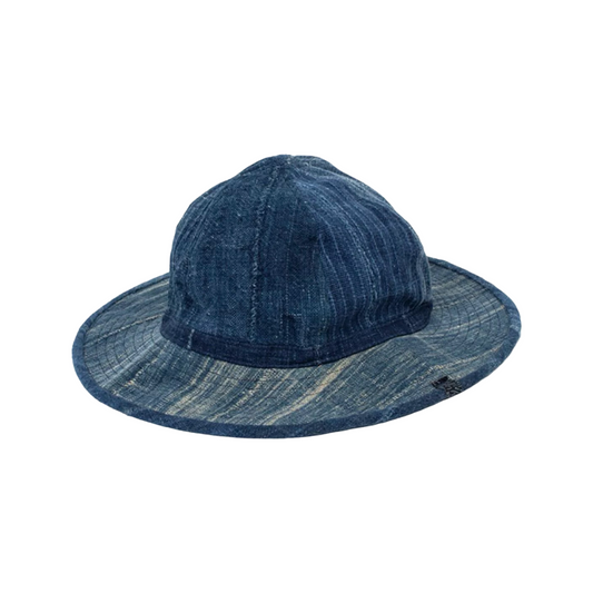 Indigo Dye Kofu Bucket Hat