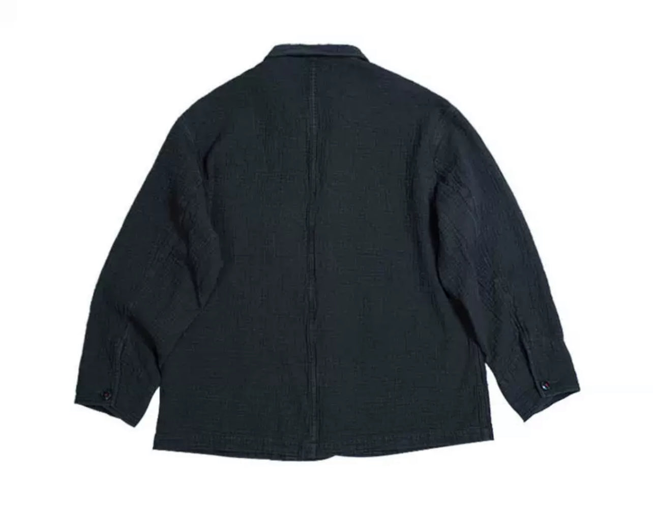 Black Sashiko Casual Jacket