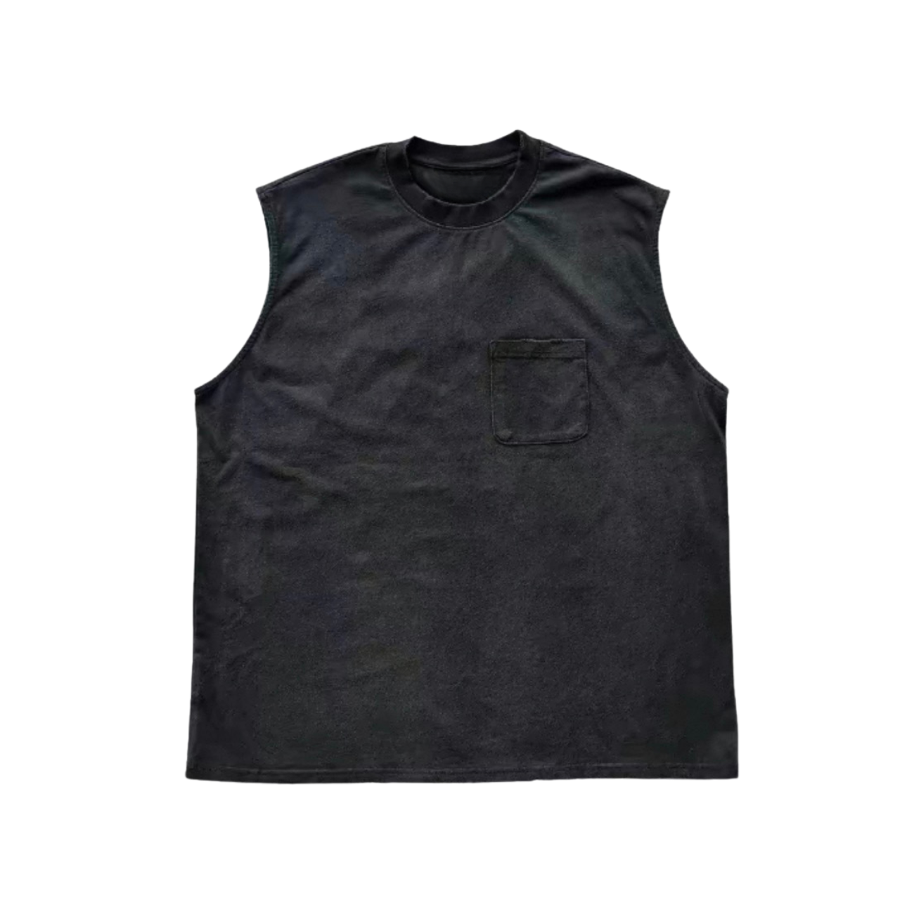 Vintage Washed Distressed Pocket Tank