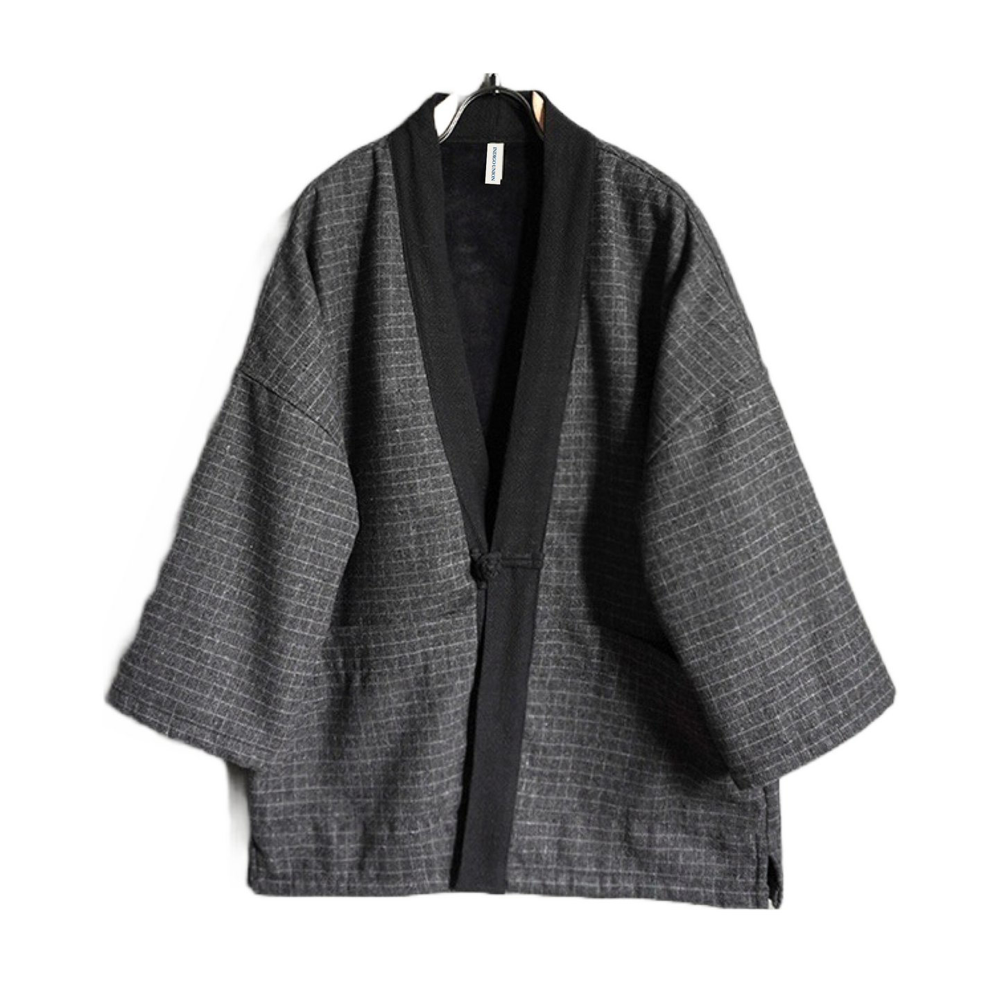 Small Checked Kimono Jacket