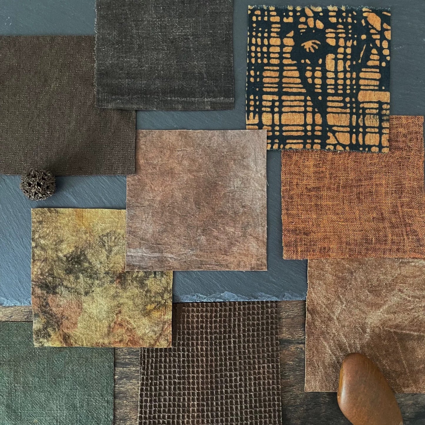 Boro-Textura Fabric Scraps Bundle