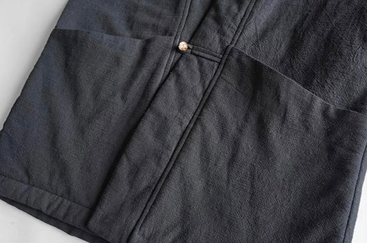 Black Padded Noragi Jacket