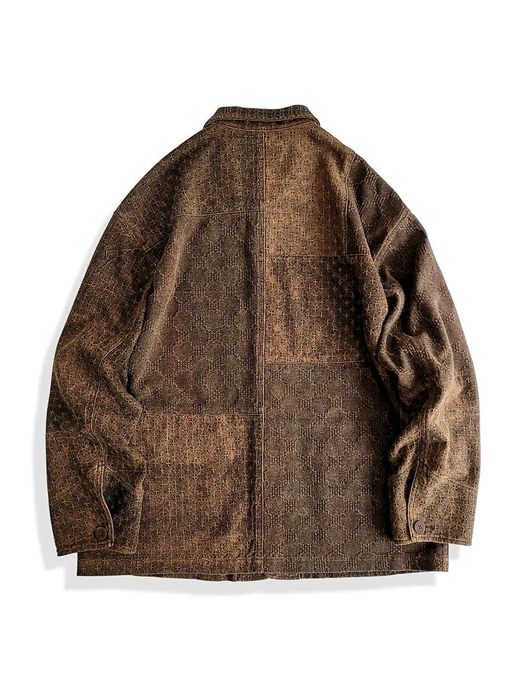 Dioscorea Yam Dye Worker Jacket