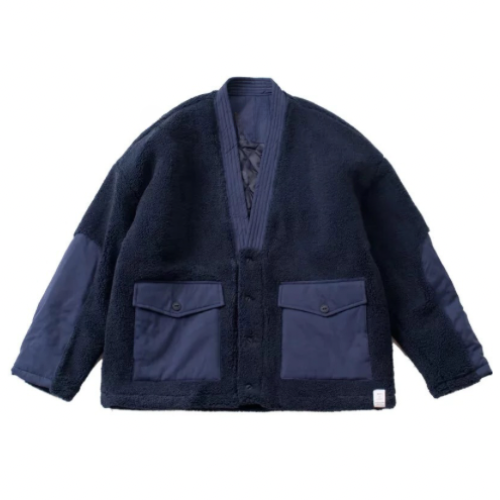 Fleece Padded Noragi Jacket