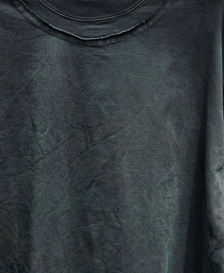 Dark Indigo Dye Basic T-Shirt