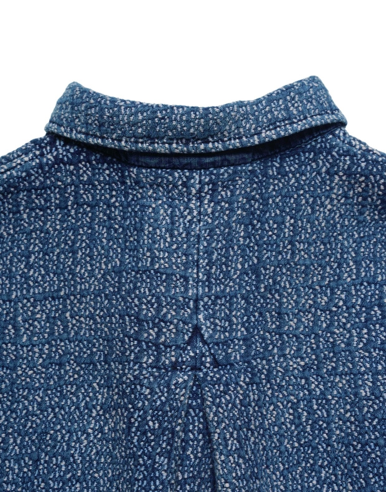 Indigo Dye Sashiko Cherry Blossom Jacket