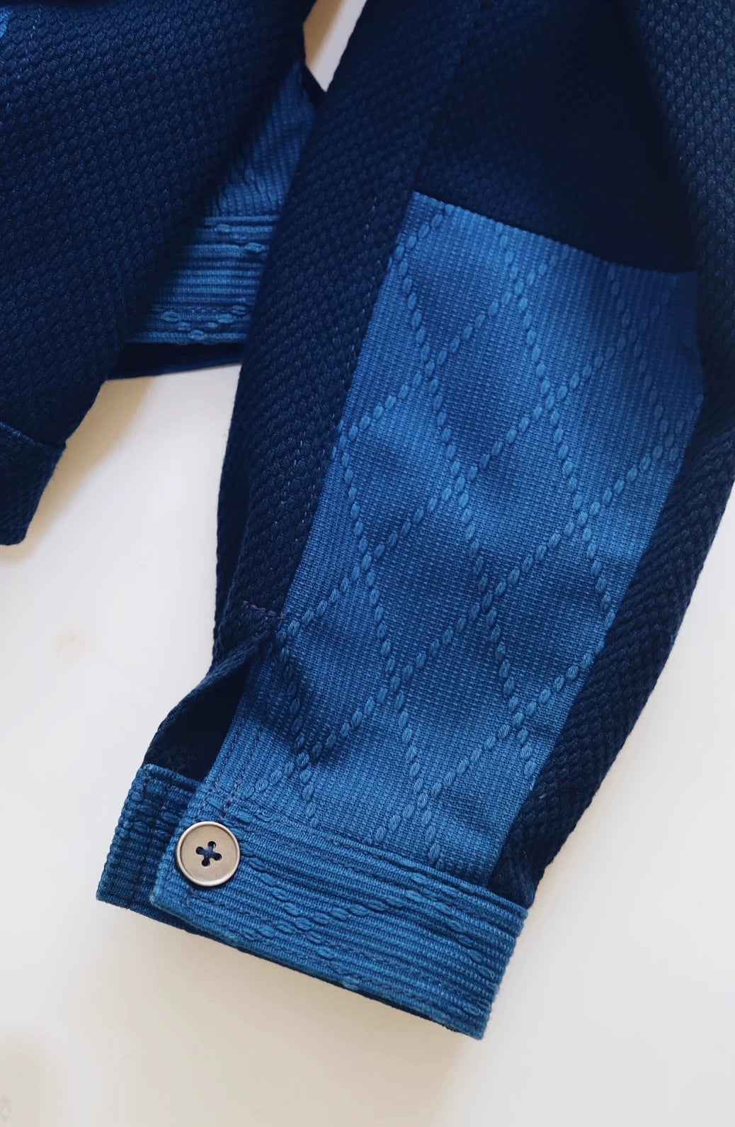 Indigo Dye Kendo Sashiko Heavyweight Coat