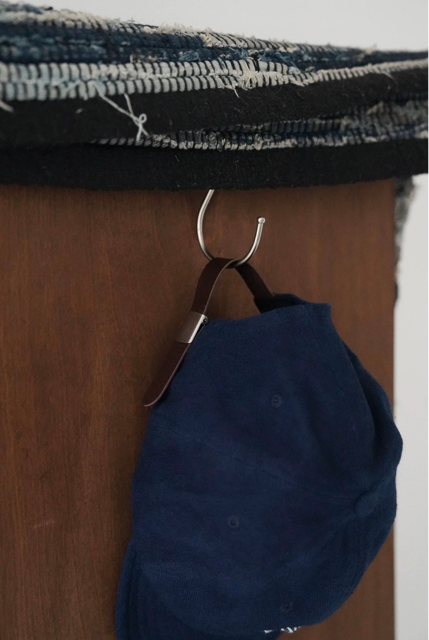 Indigo Dye Sashiko Cap