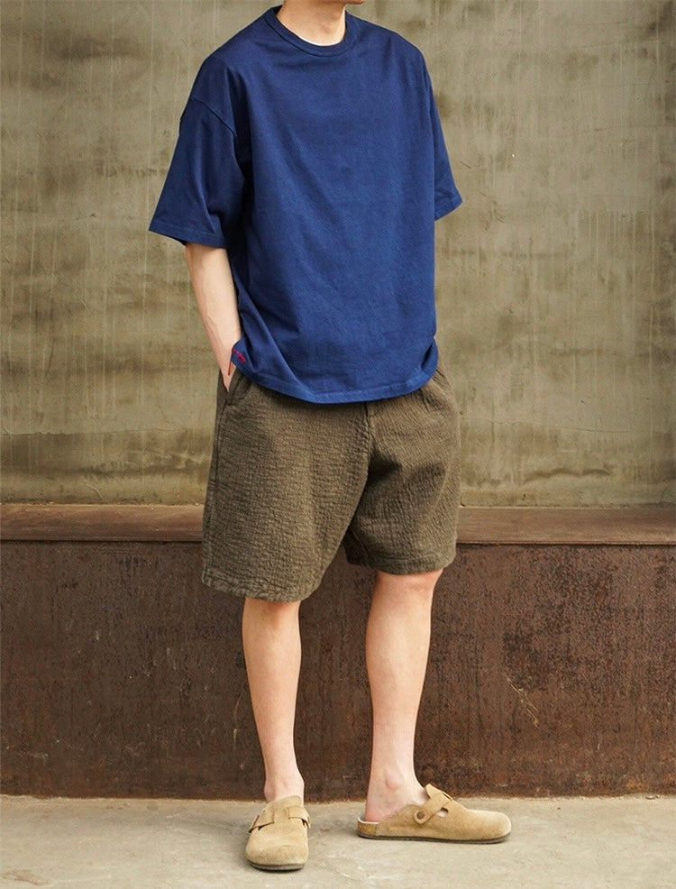 Indigo Dye Basic T-Shirt