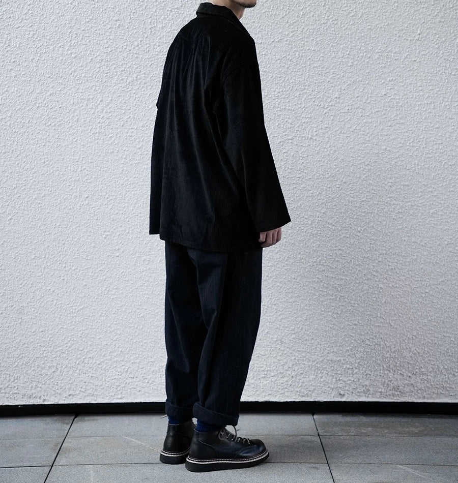 Corduroy Patchwork Kofu Shirt