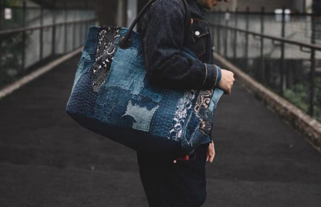 HYDE × SWITCHBLADE DENIM TOTE BAG HYDE [INSIDE] LIVE 2025 WORLD TOUR