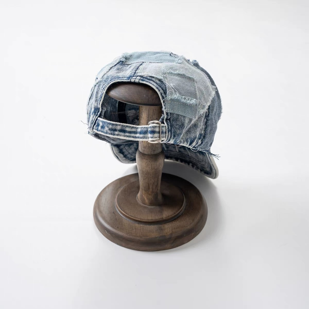 Indigo Dye Deconstructed Boro Patchwork Cap