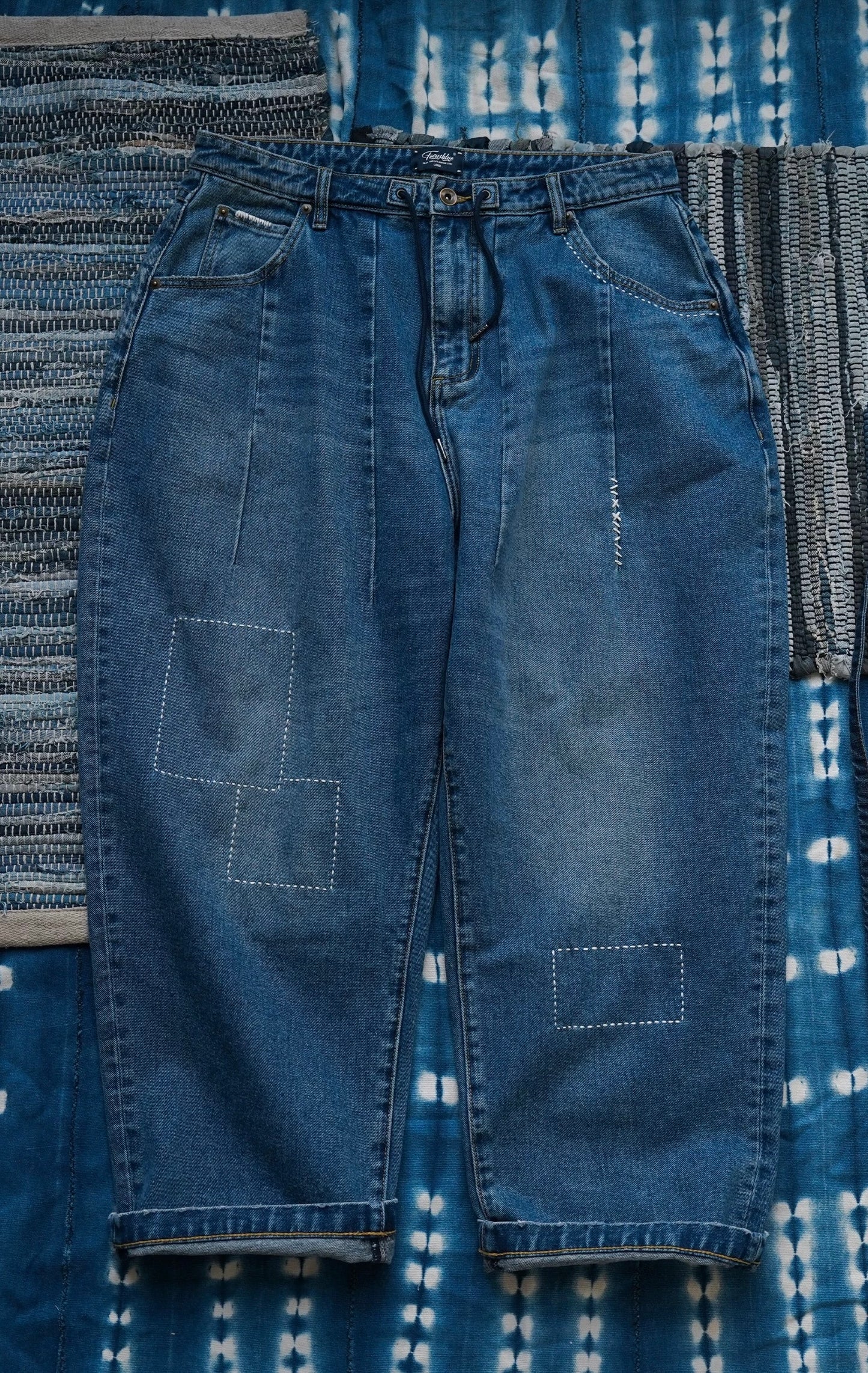 Sashiko Denim Pants