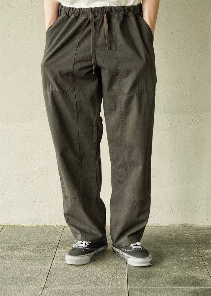 Natural Plant Dye Basic Worker Pants