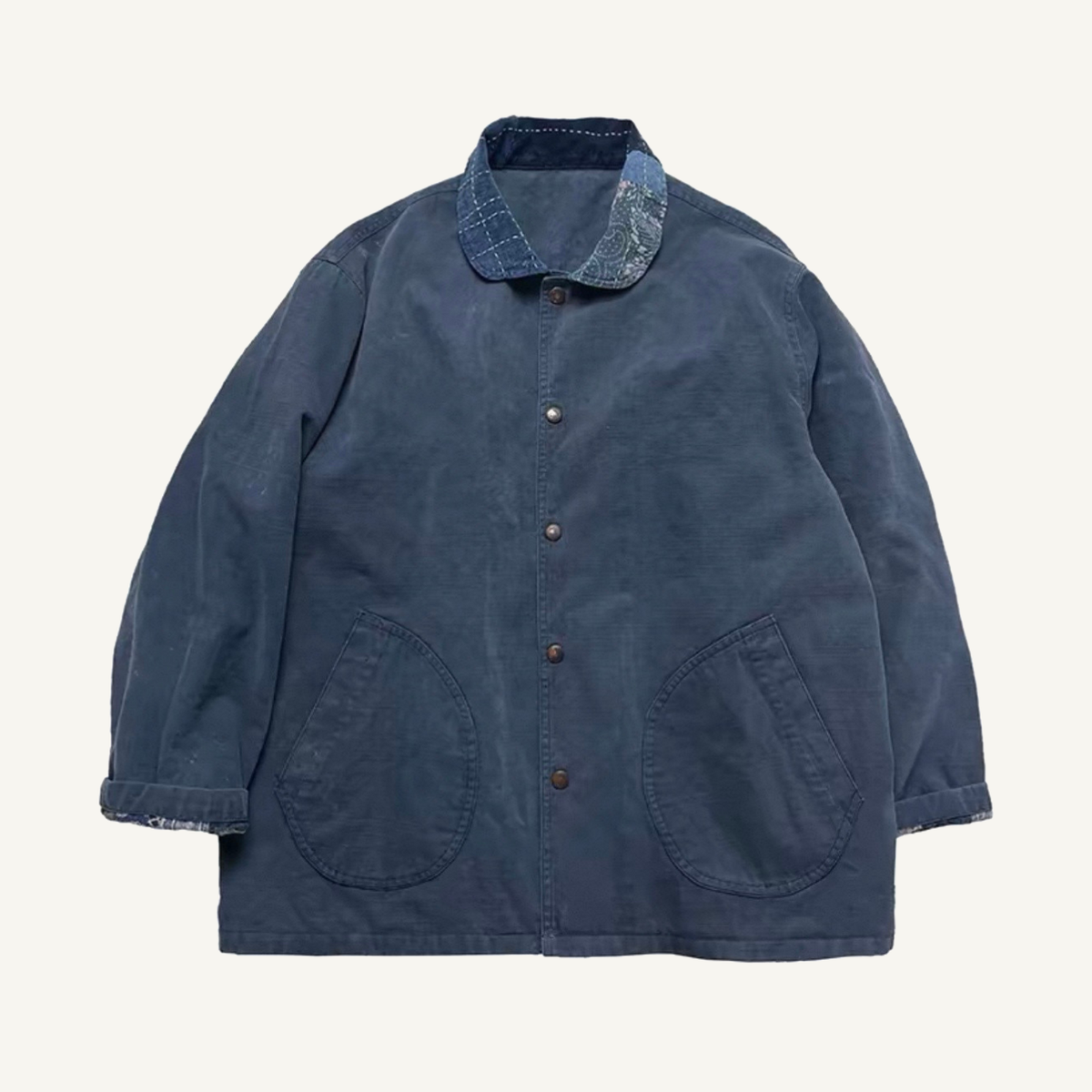Indigo Dye Vintage N-1 Deck Jacket